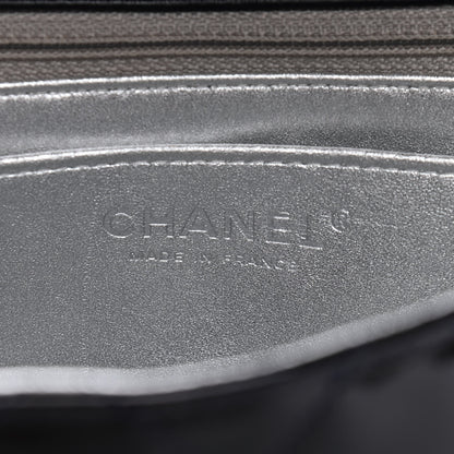 Chanel Patent Quilted Mobile Art Jumbo Single Flap Navy 7 of 13