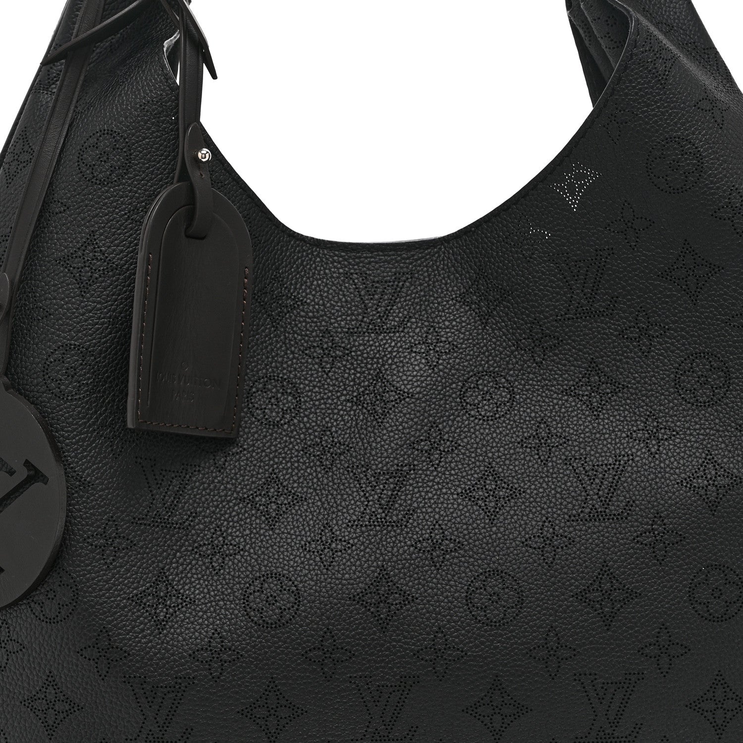 Louis Vuitton Mahina Carmel Hobo Black 7 of 9