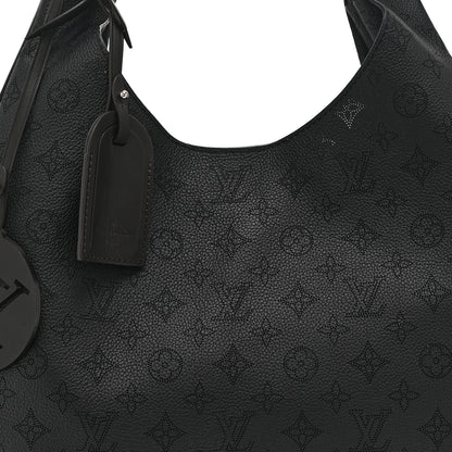 Louis Vuitton Mahina Carmel Hobo Black 7 of 9