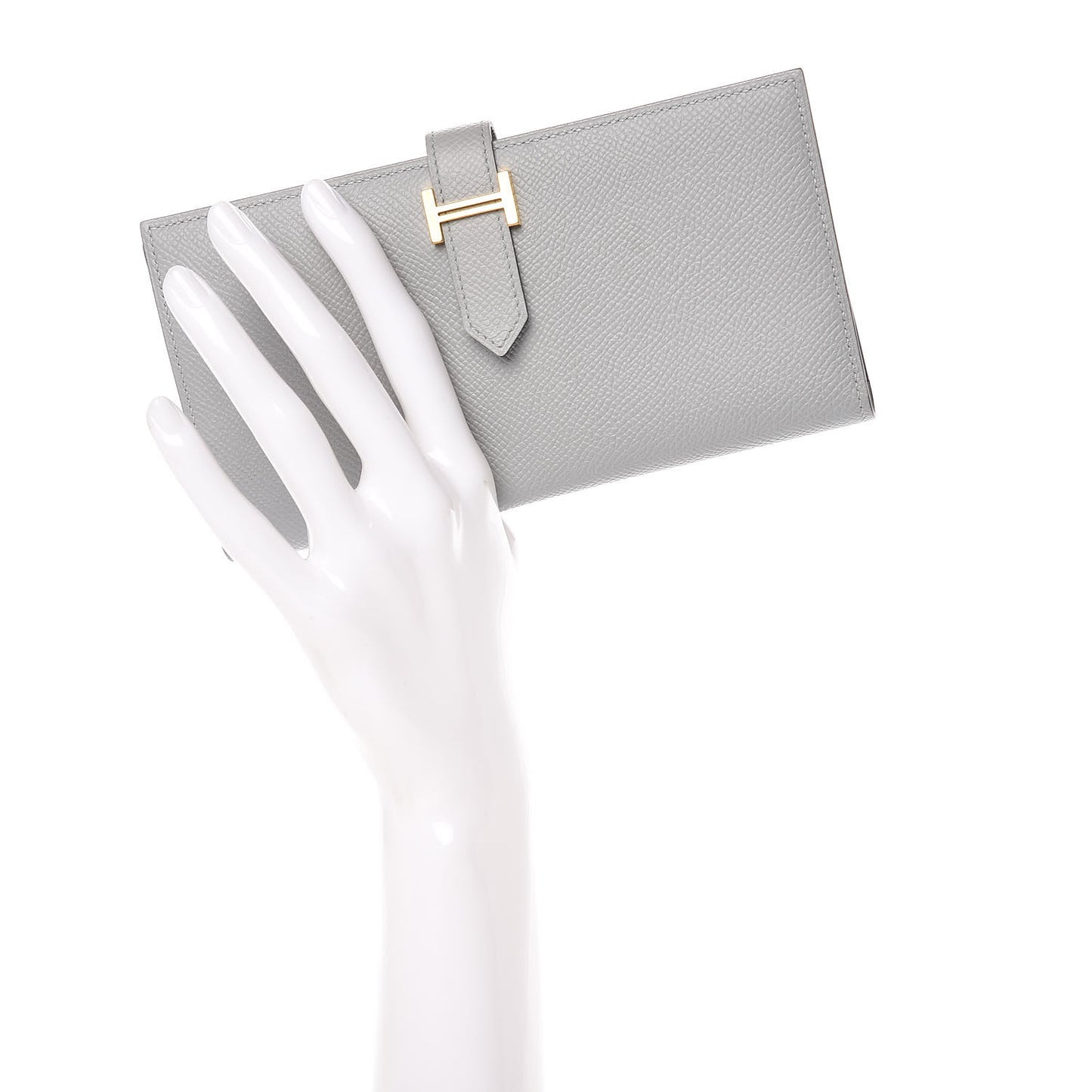 Epsom Bearn Gusset Wallet Gris Mouette