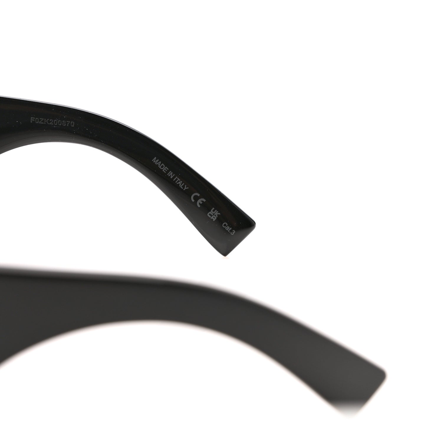 Acetate Blaze Sunglasses SL M119 Black