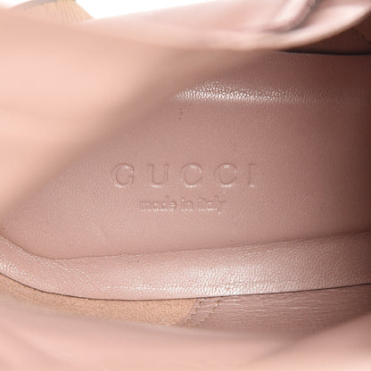 Gucci Calfskin Knee High Crystal Boots 38.5 Light Malve 8 of 14