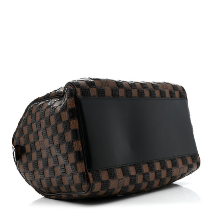 Louis Vuitton Damier Paillettes Speedy 30 Black 4 of 11