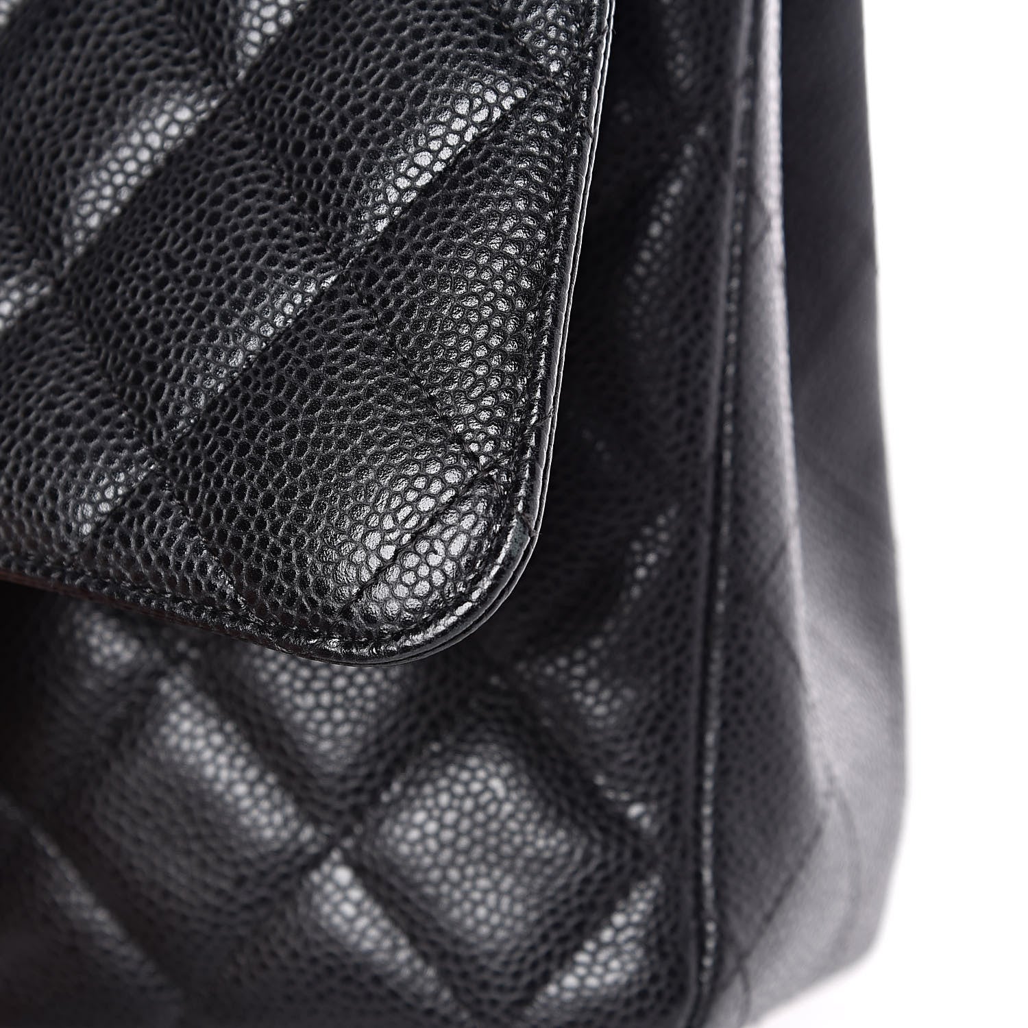 Chanel Caviar Quilted Maxi Double Flap Black 18 of 18