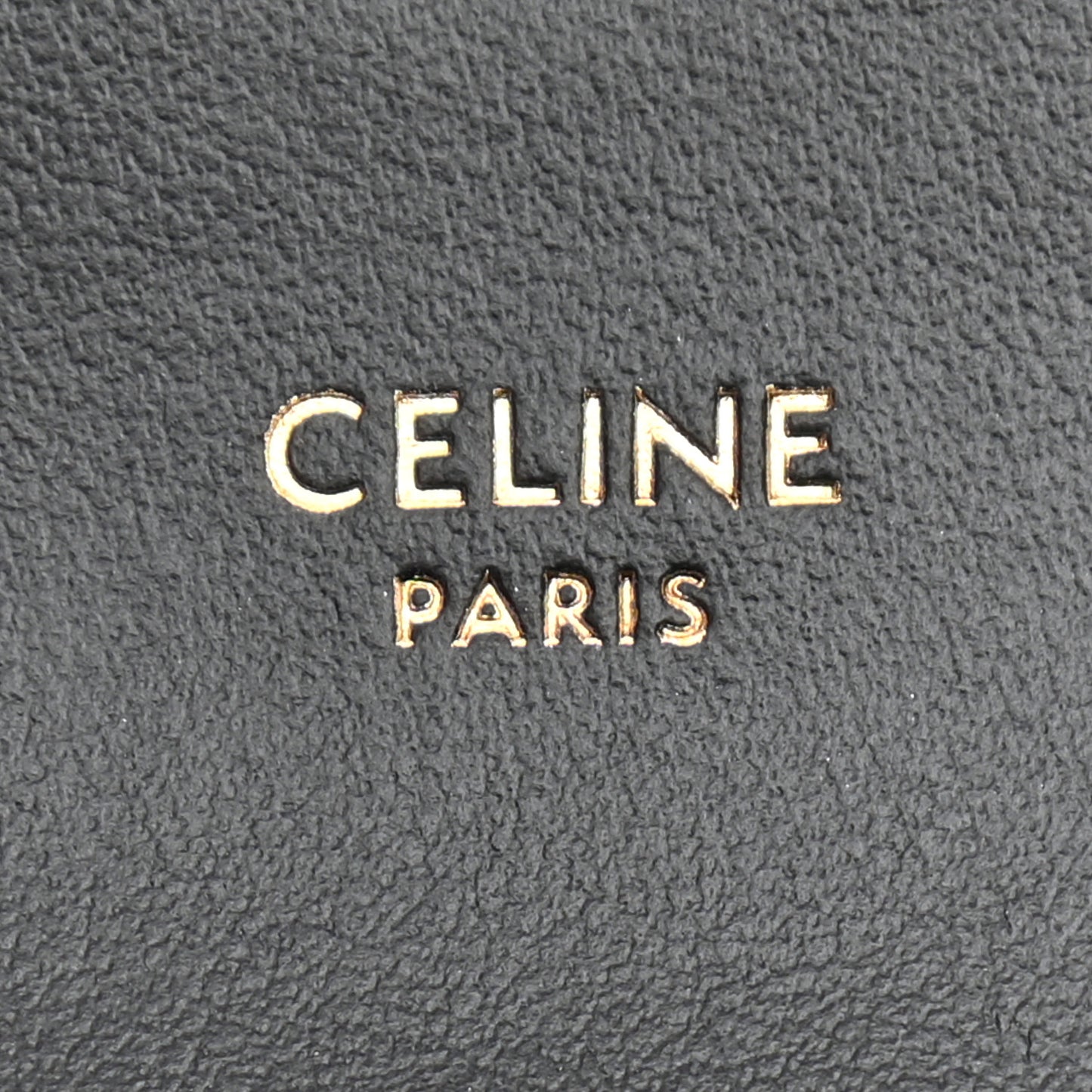 Shiny Calfskin Mini Triomphe Black