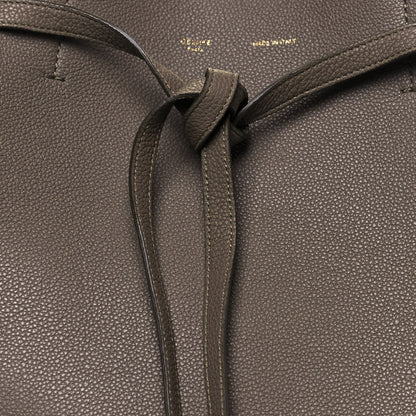 Celine Soft Grained Calfskin Small Belt Cabas Phantom Taupe 16 of 16