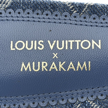 Louis Vuitton LV X TM Monogram Denim Cerises Lily Mules 37 Blue 7 of 9
