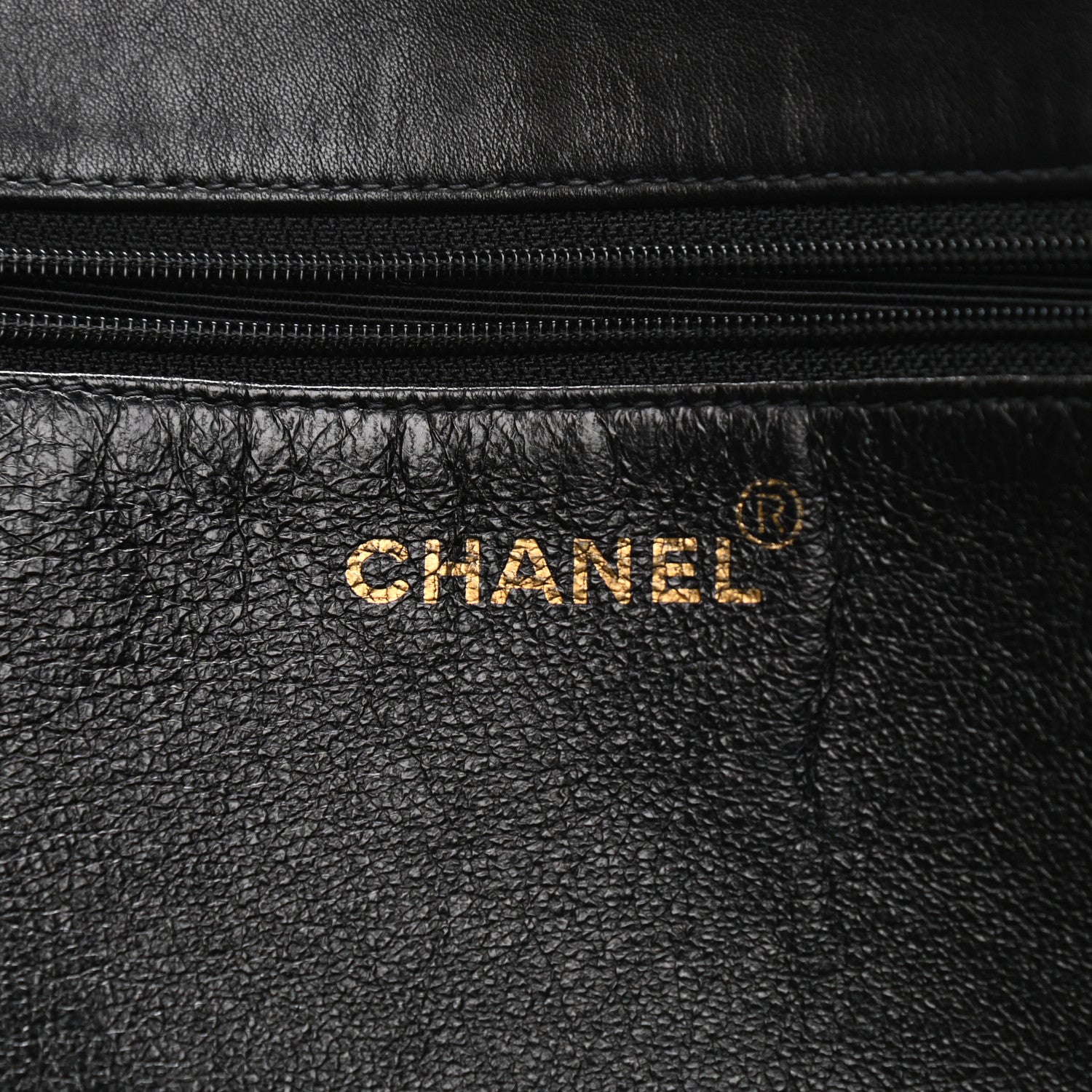 Chanel Lambskin CC Tote Black 6 of 13