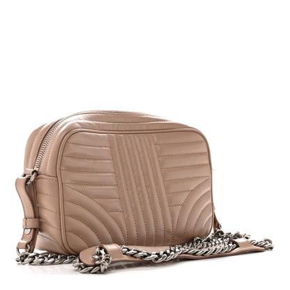 Prada Soft Calfskin Diagramme Camera Bag Cipria 3 of 13