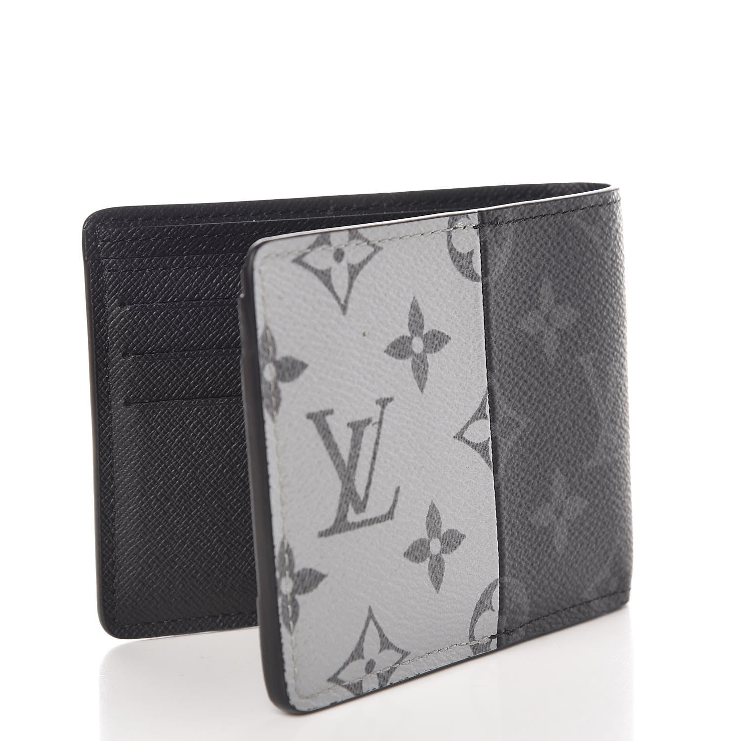 Louis Vuitton Monogram Eclipse Split Multiple Wallet 3 of 8