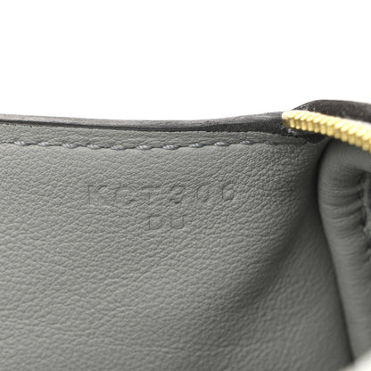 Hermes Taurillon Clemence Mini Lindy 20 Bleu Glacier 7 of 11