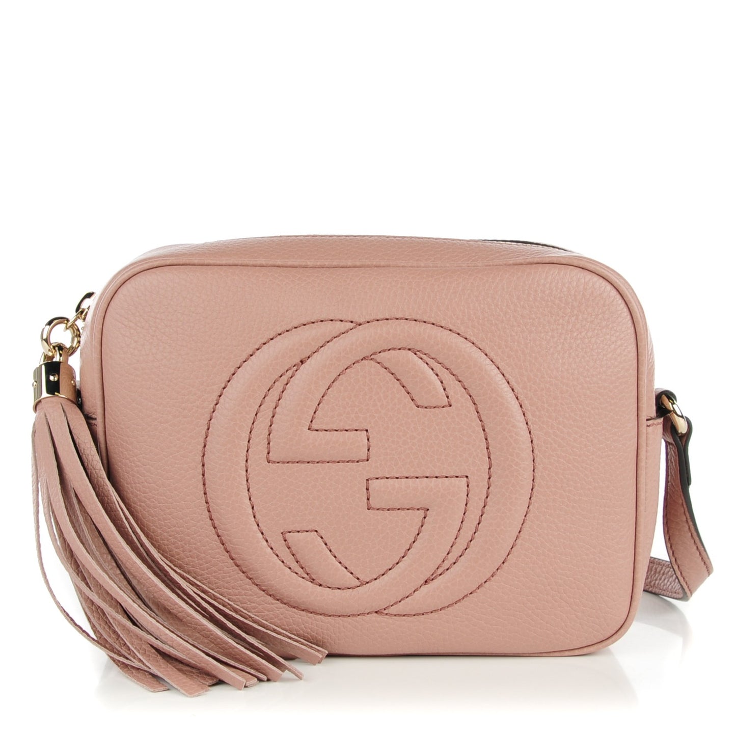 Cellarius Calfskin Small Soho Disco Bag Dark Cipria