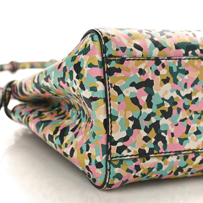 Fendi Nappa Printed Mini Peekaboo Iconic Satchel Multicolor 8 of 11