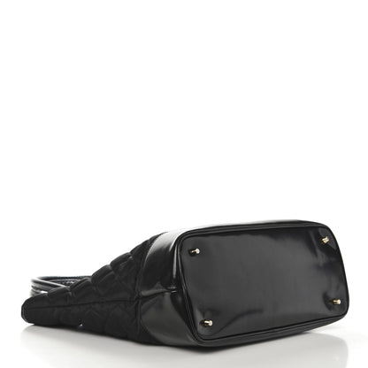 Burberry Nylon Quilted Grange Tote Black 4 of 13