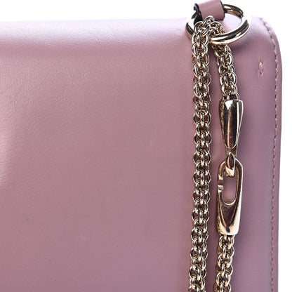 Valentino Garavani Vitello Medium Glam Lock Rockstud Flap Water Rose 7 of 11