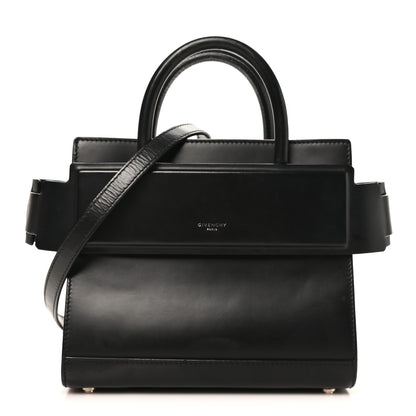 Givenchy Smooth Calfskin Mini Horizon Satchel Black 1 of 10