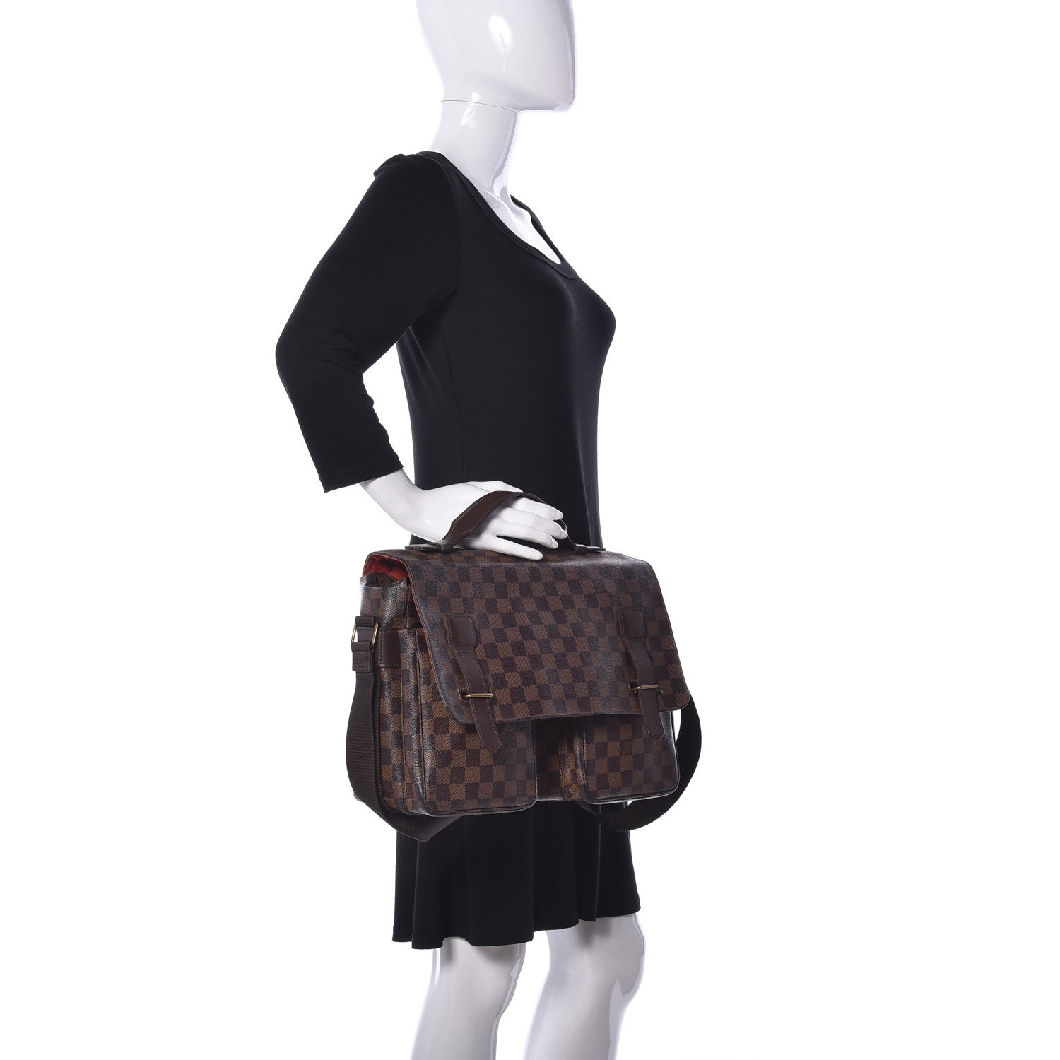 Louis Vuitton Damier Ebene Broadway Messenger Bag 2 of 32