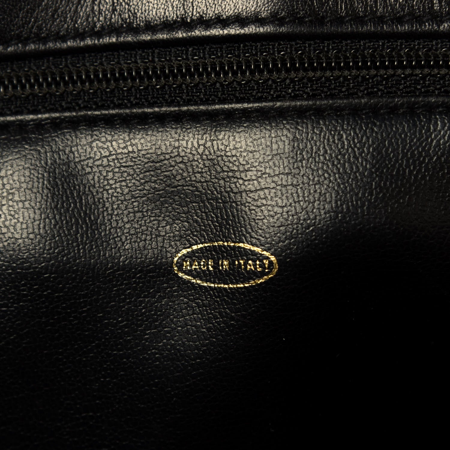Chanel Lambskin Stitched Shopper Tote Black 12 of 21