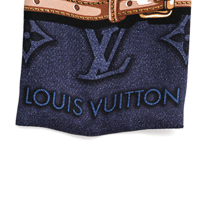 Louis Vuitton Louis Vuitton Scarf Blue 3 of 3