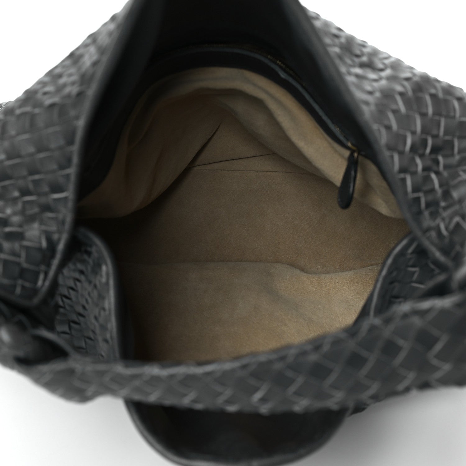 Bottega Veneta Nappa Intrecciato Sloane Hobo Ferro Gray 7 of 10