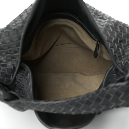 Bottega Veneta Nappa Intrecciato Sloane Hobo Ferro Gray 7 of 10
