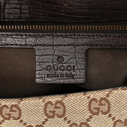 Gucci Monogram Horsebit Chain Flap Shoulder Bag Brown 6 of 13