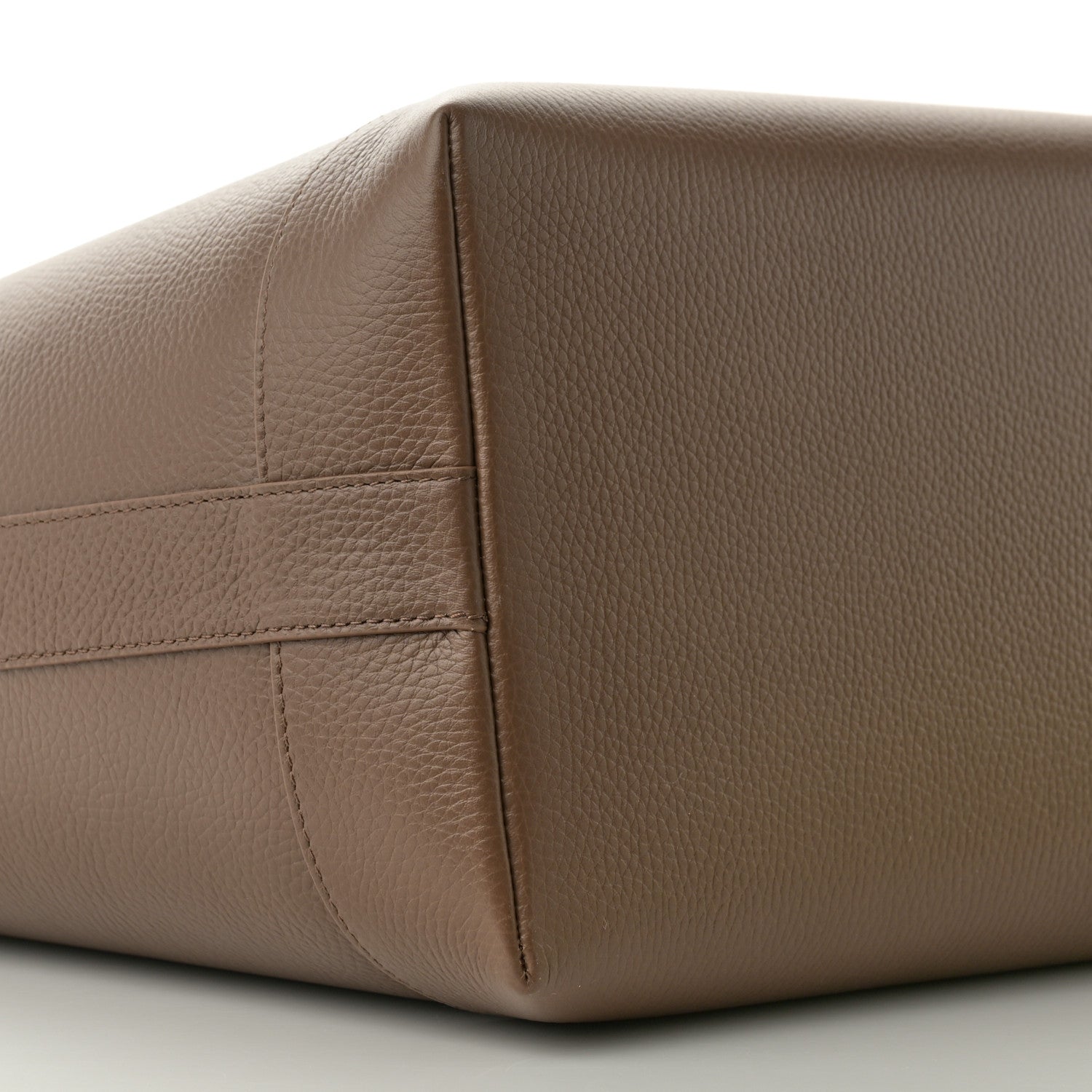 Burberry Grainy Calfskin Medium London Tote Bag Earth 10 of 11