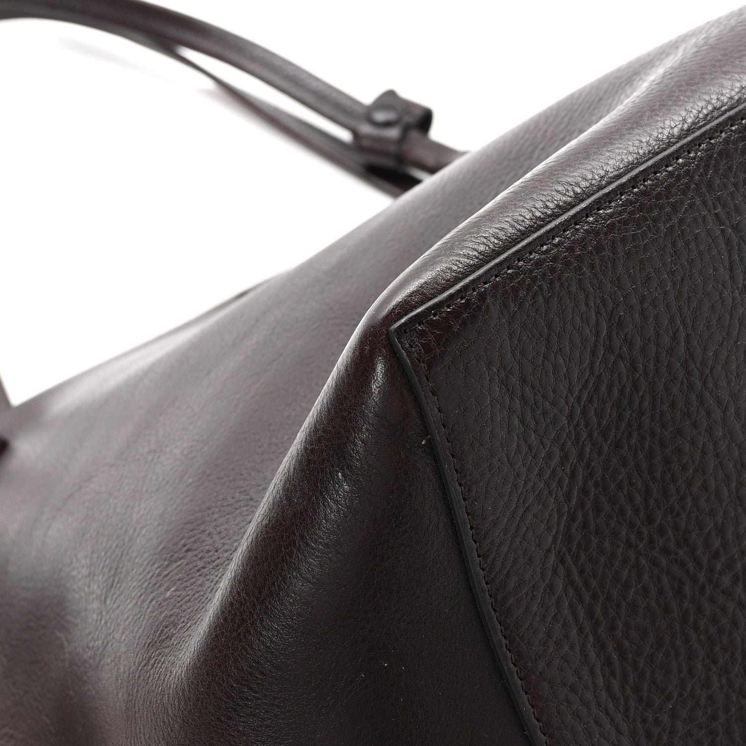The Row Grained Calfskin Park Tote Three Brown Ans 9 of 13