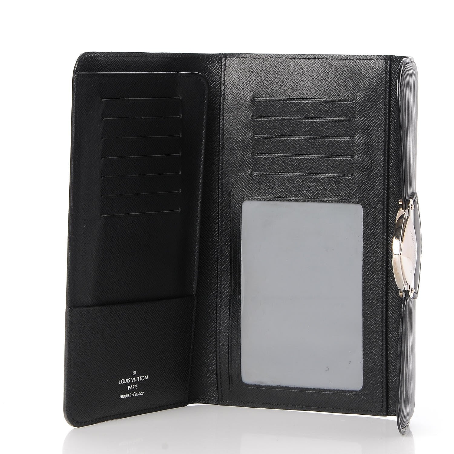 Louis Vuitton Epi Eugenie Wallet Black 5 of 7
