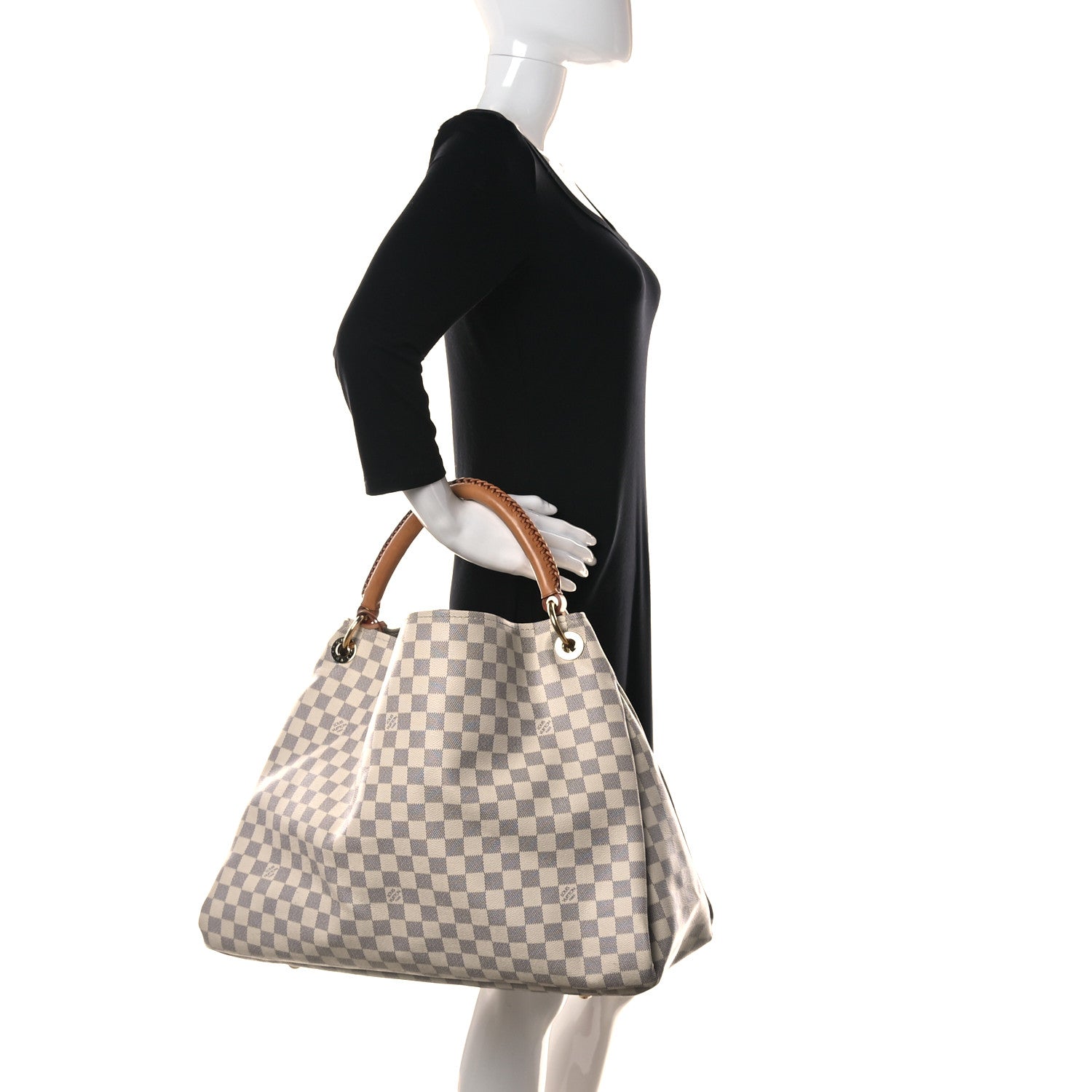 Louis Vuitton Damier Azur Artsy MM 2 of 10