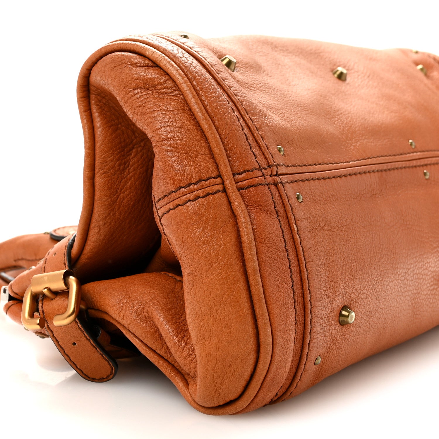 Chloe Calfskin Medium Paddington Satchel Ecureil Brown 9 of 14