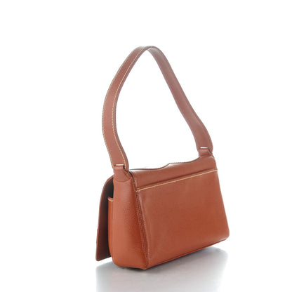 Chanel Caviar CC Stitched Small Flap Shoulder Bag Brown 3 of 8
