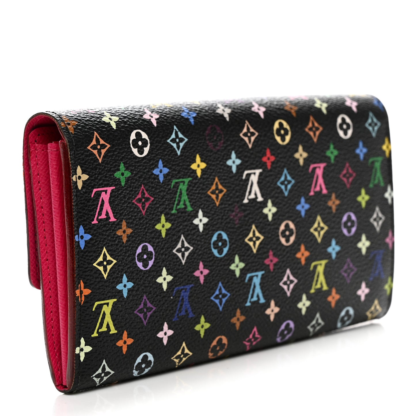 Monogram Multicolor Sarah Wallet Black Grenade