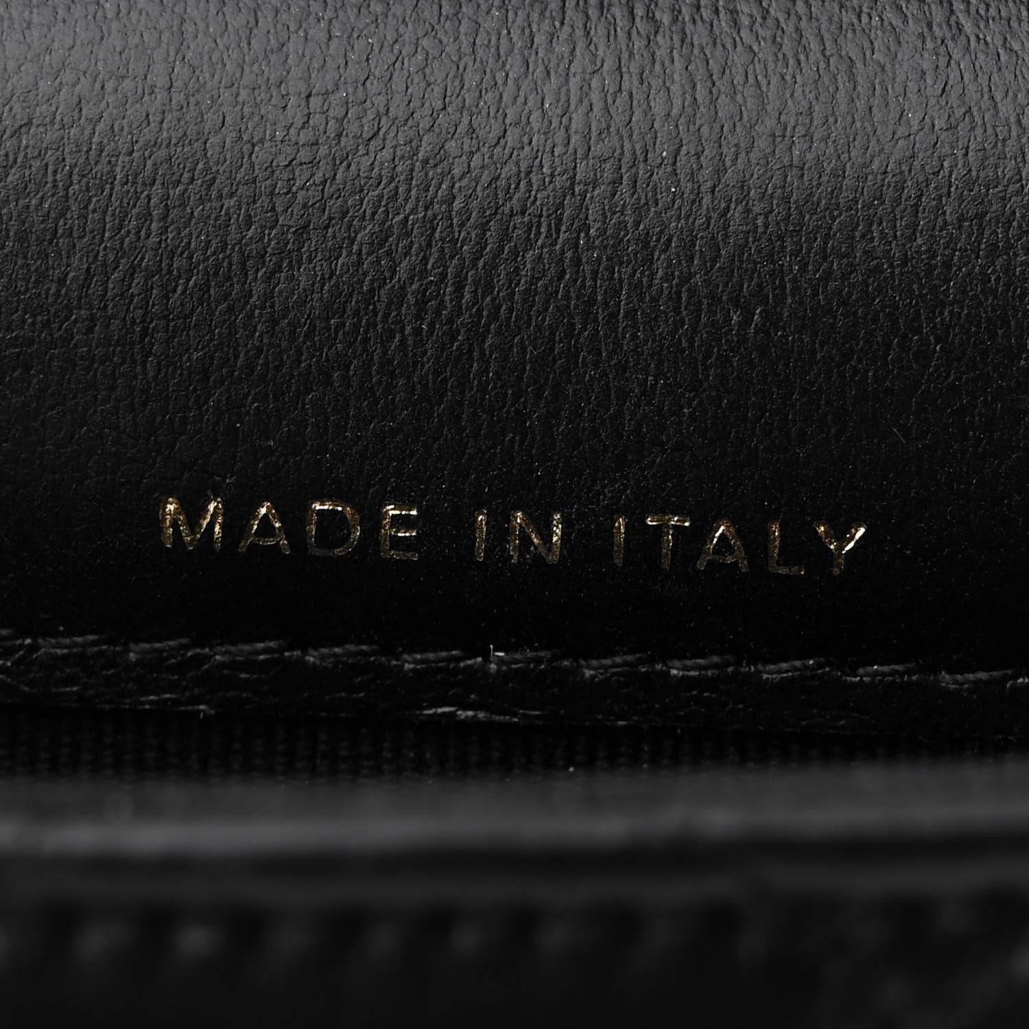 Chanel Lambskin Quilted Lacquered Chain Phone Holder With Chain Black 7 of 12