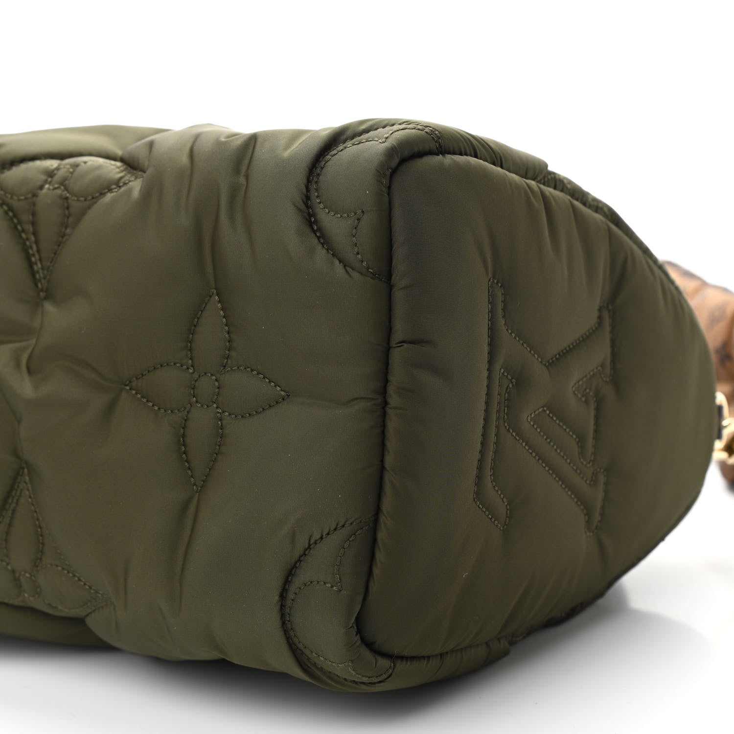 Louis Vuitton Econyl Mini Monogram Pillow Speedy Bandouliere 25 Khaki 9 of 9