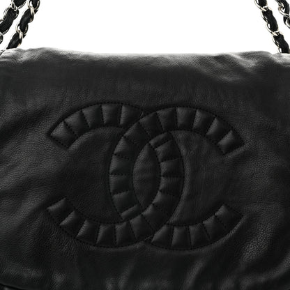 Chanel Calfskin Medium On the Bund Flap Black 8 of 10