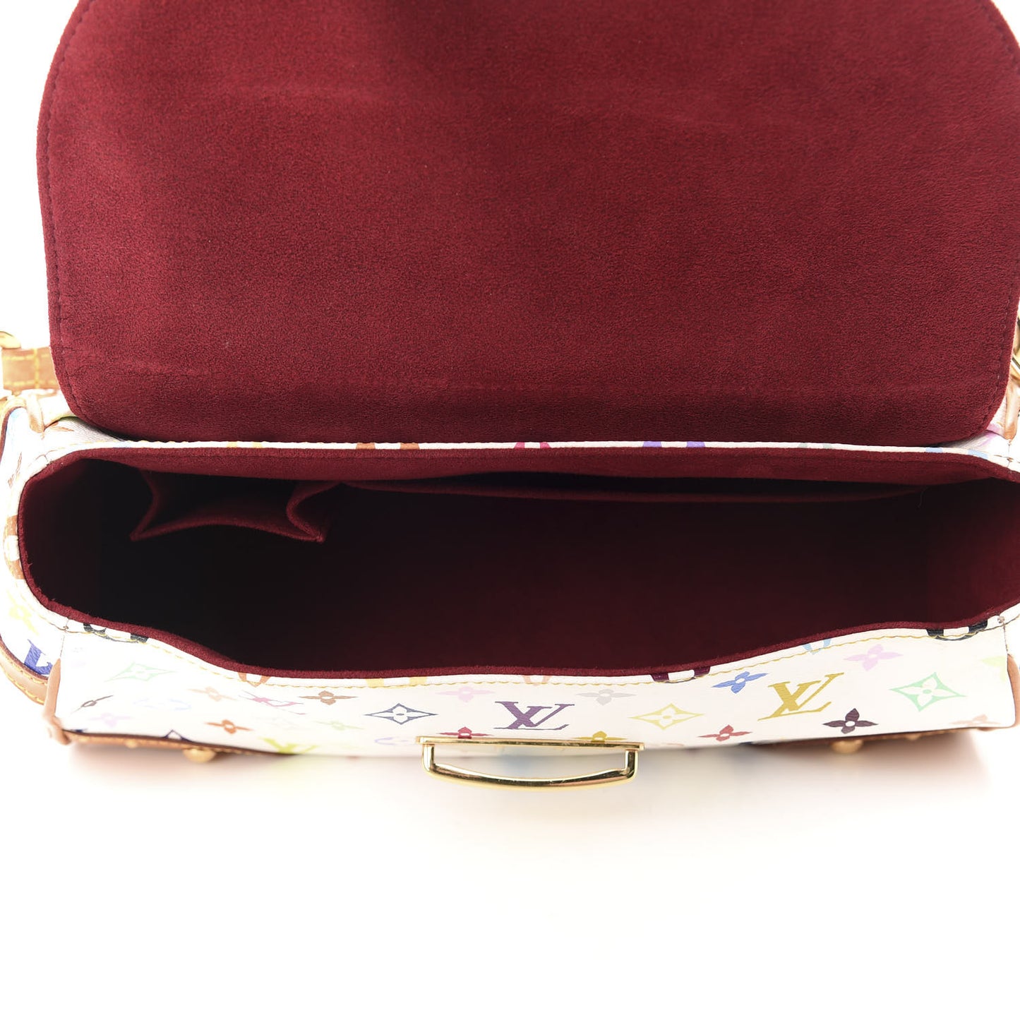 Monogram Multicolor Beverly MM White