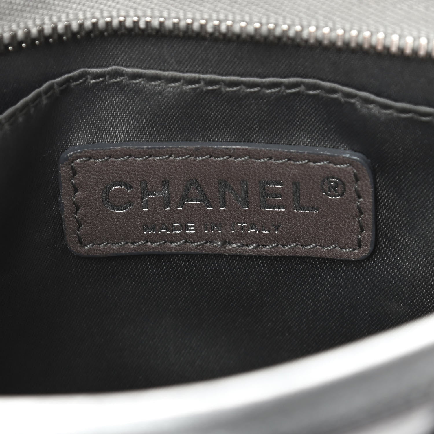 Chanel Vinyl Ice Cube Pochette 8 of 9