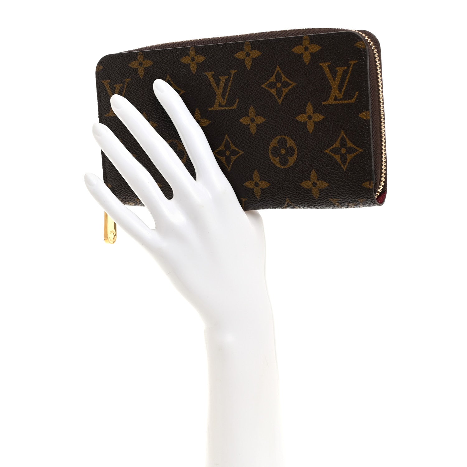 Louis Vuitton Monogram Zippy Wallet Fuchsia 2 of 8