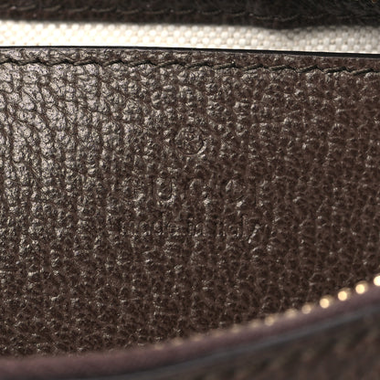 Gucci GG Supreme Monogram Textured Dollar Calfskin Small Ophidia Hobo Beige Ebony New Acero 6 of 10