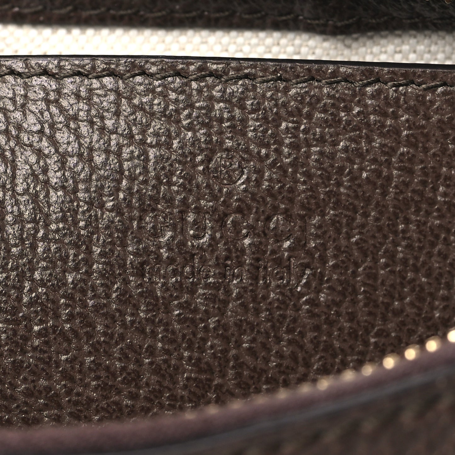 GG Supreme Monogram Textured Dollar Calfskin Small Ophidia Hobo Beige Ebony New Acero