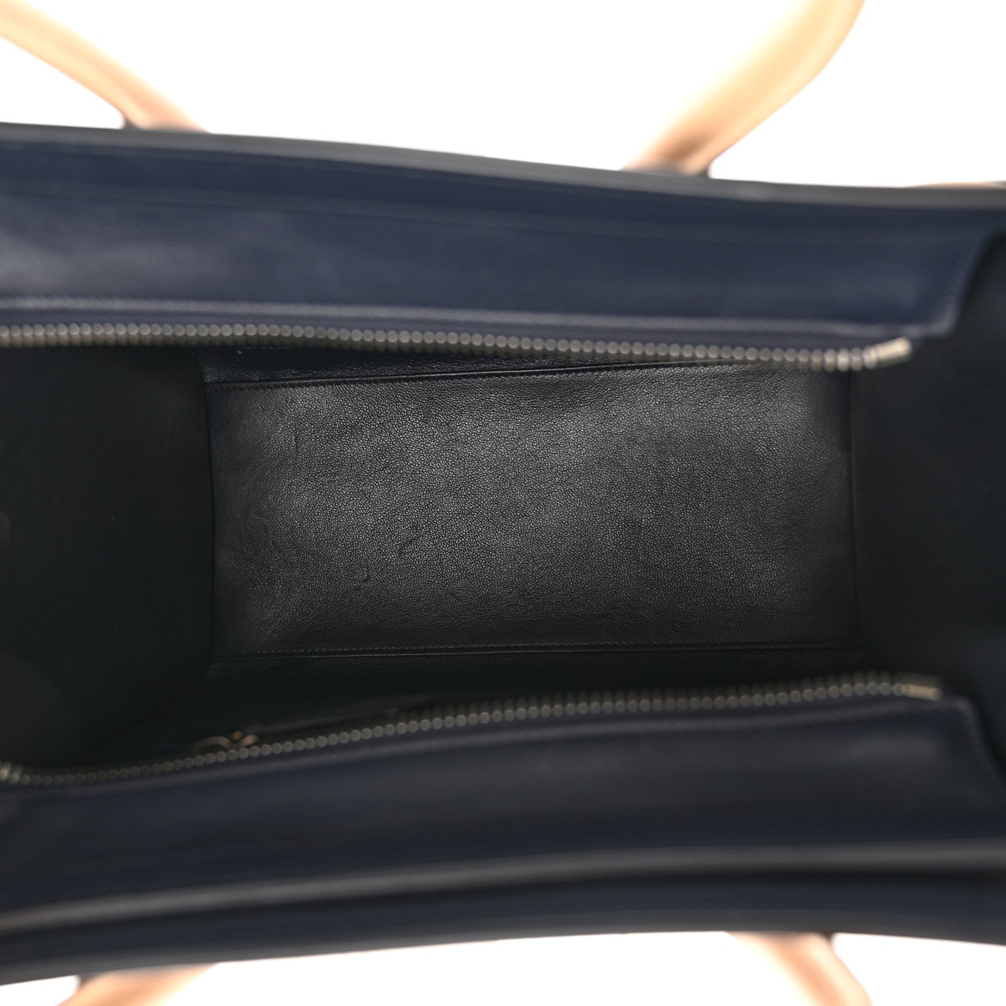 Smooth Calfskin Nubuck Micro Tri-Color Luggage Brick