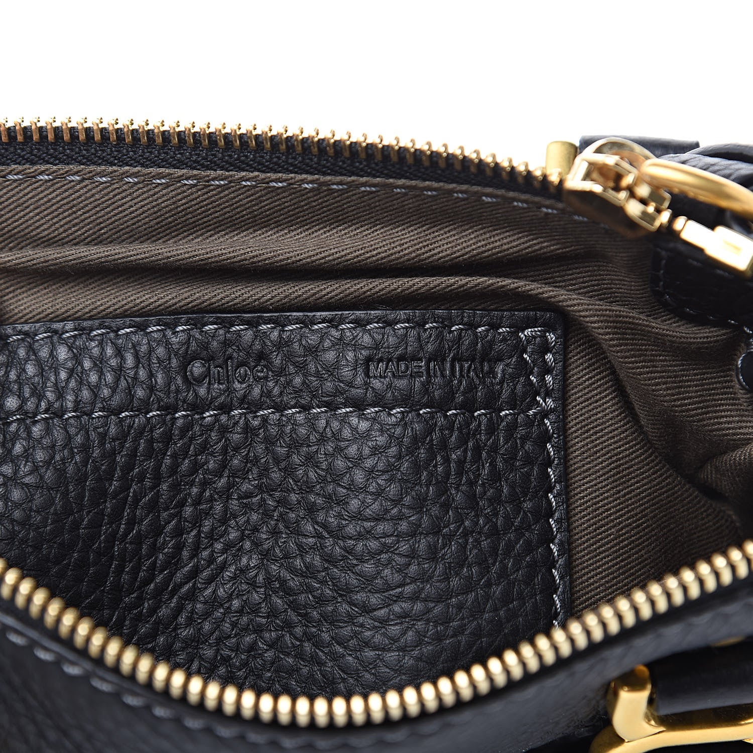 Chloe Calfskin Mini Marcie Satchel Black 6 of 10