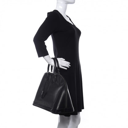 Louis Vuitton Electric Epi Alma GM Black 2 of 15
