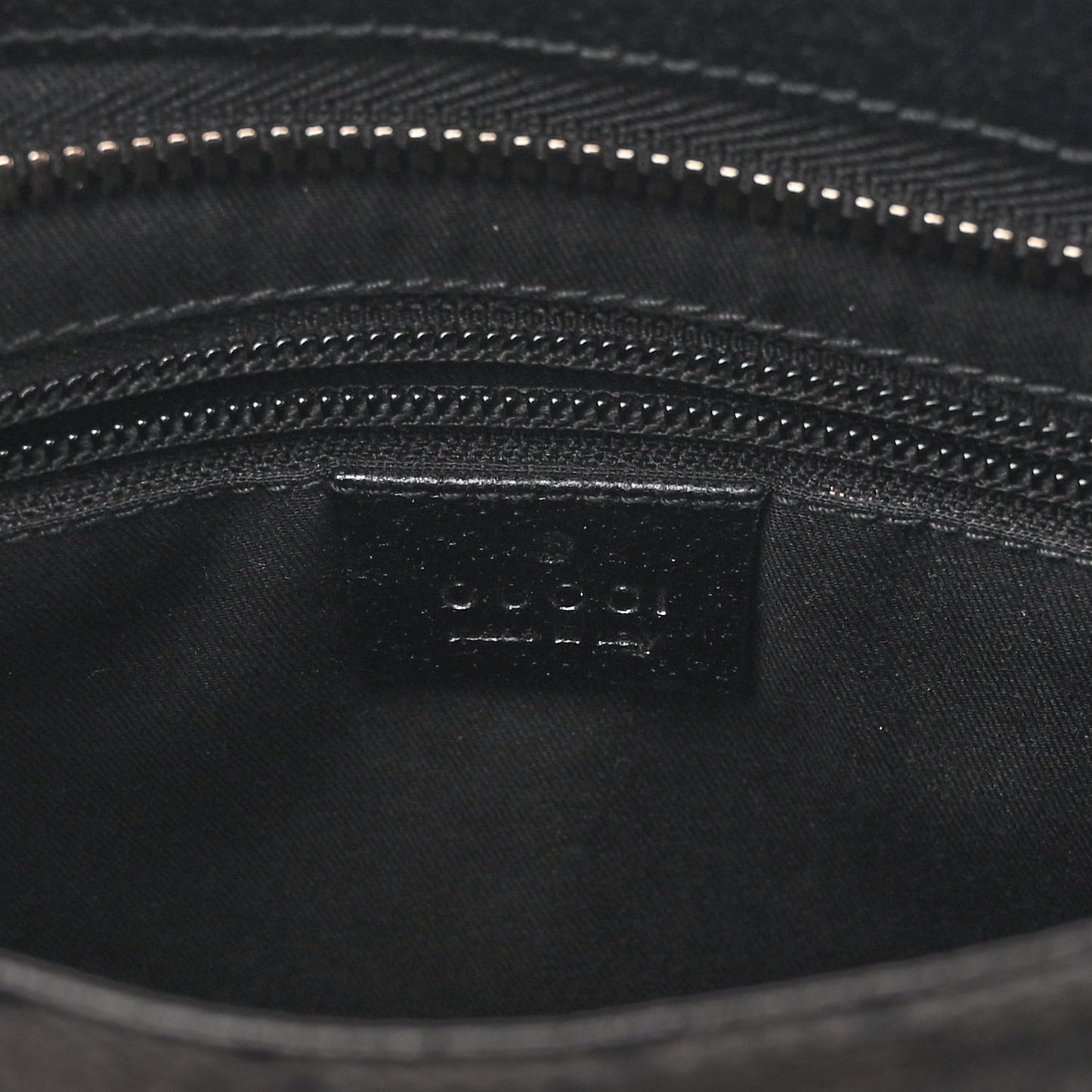 Monogram Flat Messenger Bag Black