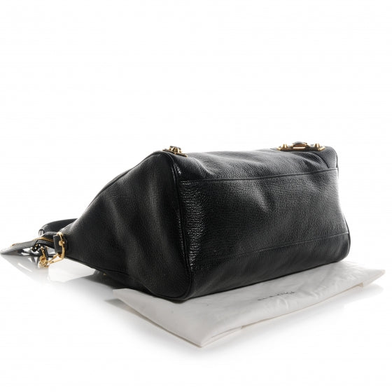 Balenciaga Chevre Metallic Edge Velo Black 4 of 9