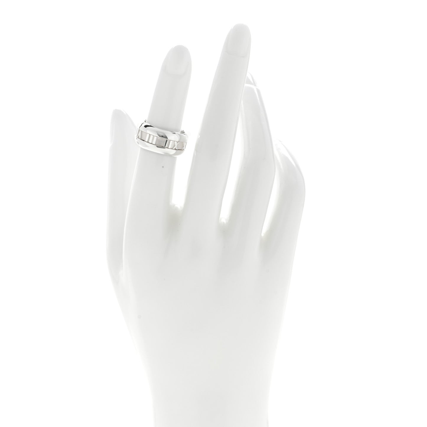 Sterling Silver Atlas Band Ring 49 4.75