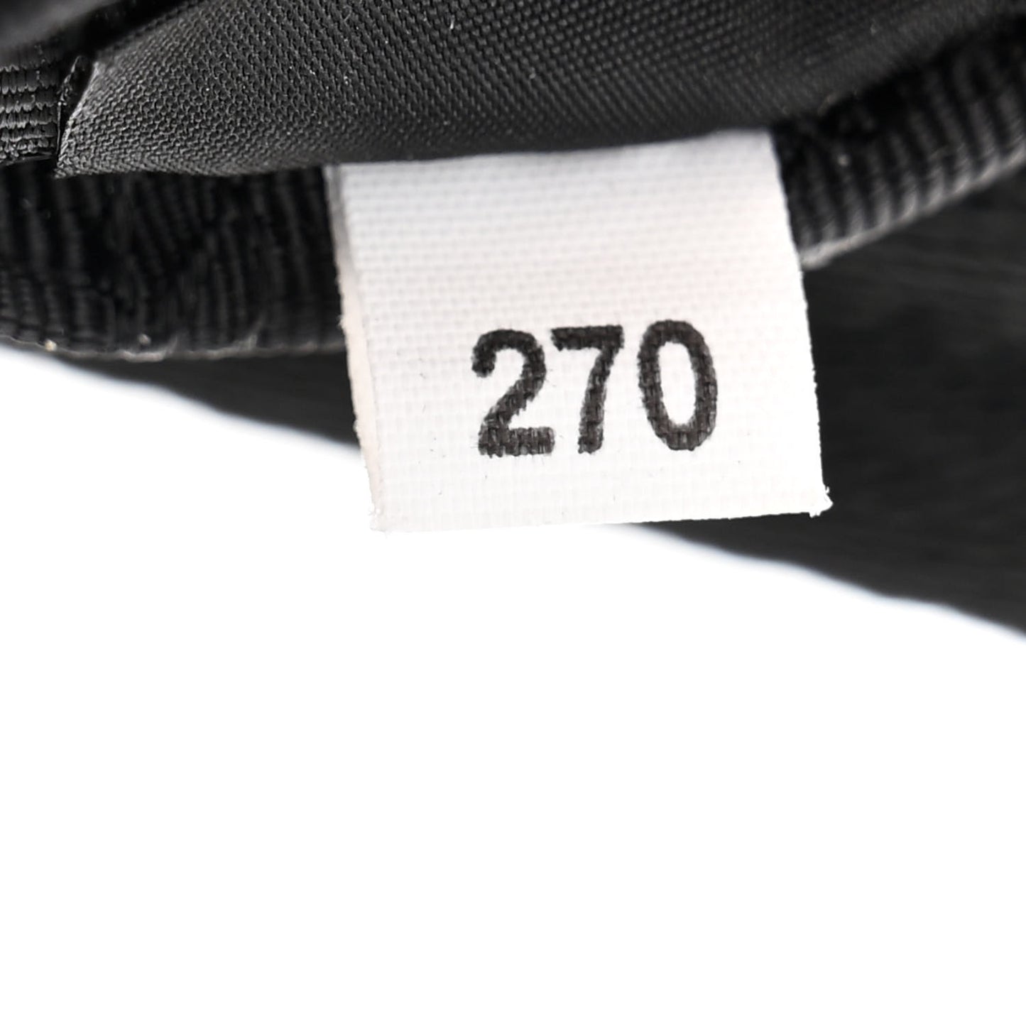Tessuto Nylon Mini Re-Edition 2000 Bag Black