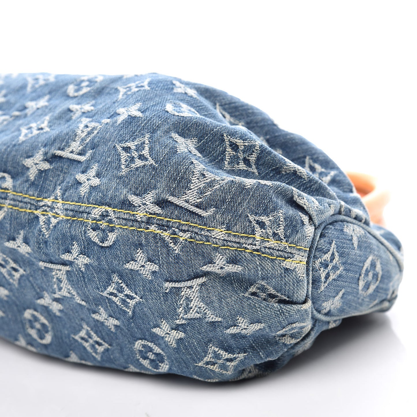 Monogram Denim Pleaty Blue