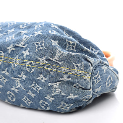 Louis Vuitton Monogram Denim Pleaty Blue 11 of 11
